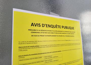 Avis d'enquête publique