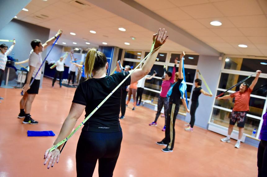 Séance de sport à Bayeux