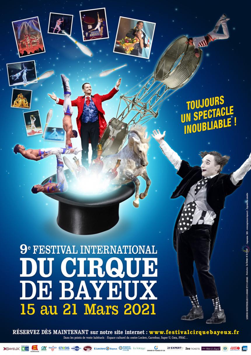 9e Festival international du cirque de Bayeux REPORTÉ DU 14 AU 22