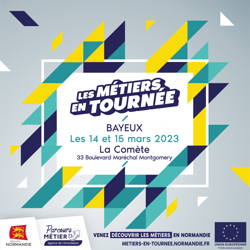 Visuel Les métiers en tournée à Bayeux